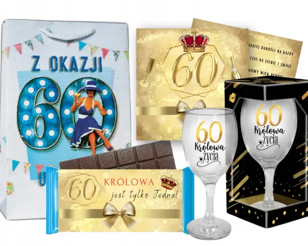 Prezent na 60. urodziny dla kobiety: Inspiracje, które zachwycą!